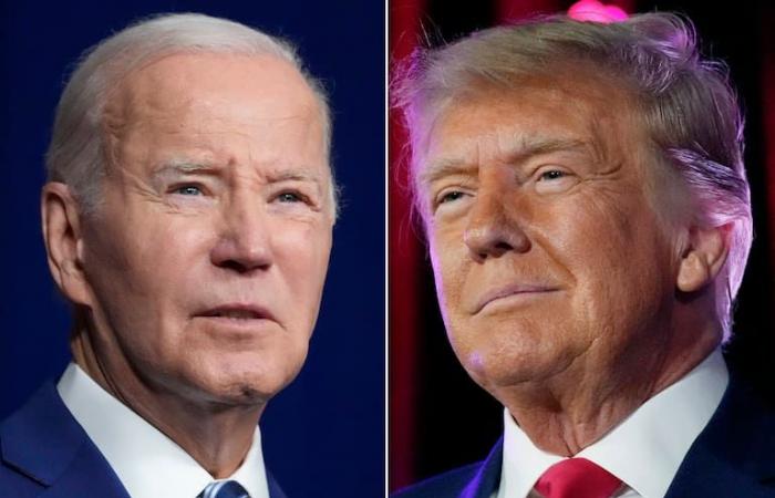 How much is the fortune of Donald Trump and Joe Biden