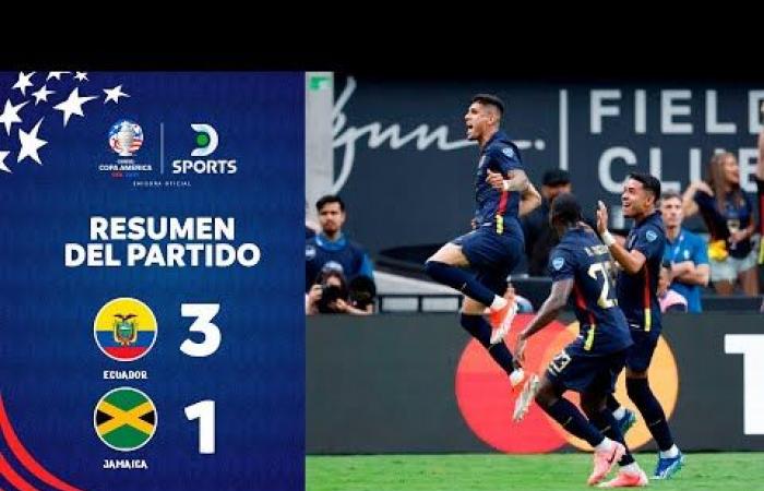Ecuador vs. Jamaica (3-1): result, summary and goals of the Copa América match | VIDEO | SPORTS-TOTAL