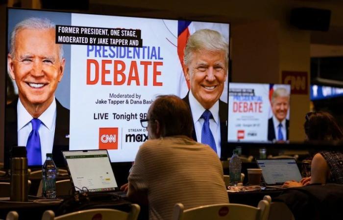 US Debate LIVE: Joe Biden and Donald Trump face off in a duel that could change the trajectory of the campaign