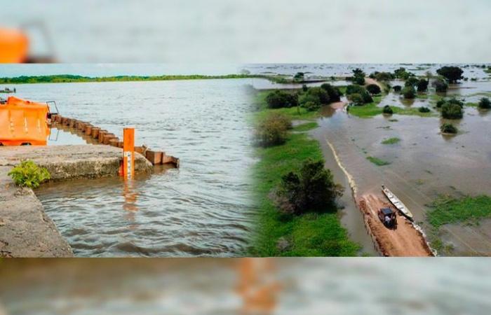 Riverside municipalities in the department on alert due to the increase in levels of the Magdalena River