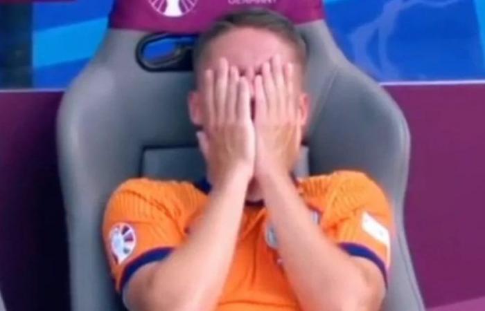 The fierce criticism of the Dutch star who was substituted after 34 minutes: “I doubt he is mentally well”