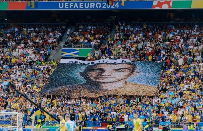 Who was Hryntsevich, the Ukrainian soldier who appeared on a banner at the Euro Cup?