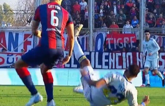 Gattoni to River: the kick that went viral and the anger of a former San Lorenzo :: Olé