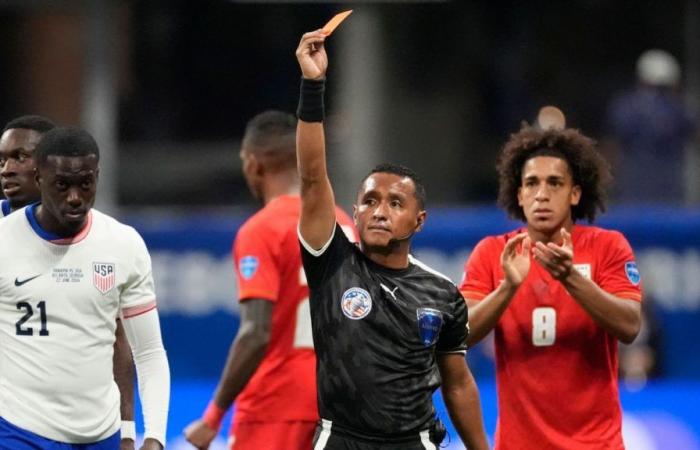 Timothy Weah ‘broke’ the match between the United States and Panama with his unusual expulsion