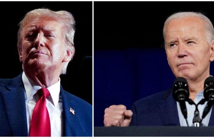 With strong exchanges and personal attacks, Joe Biden and Donald Trump faced each other in the first presidential debate
