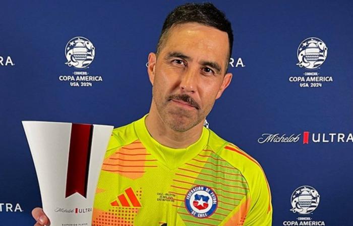 Claudio Bravo is accused of retiring after the Copa America