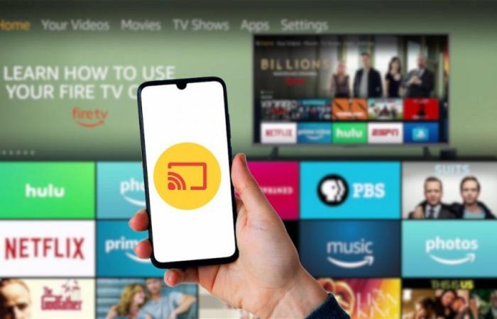 How to see the mobile screen on TV with an Amazon Fire TV