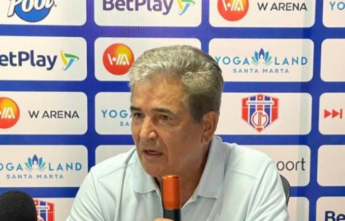 Jorge Luis Pinto coach of Unión Magdalena