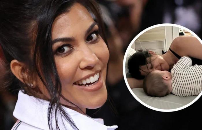 Kourtney Kardashian revealed why she didn’t leave the house for 40 days after her last birth