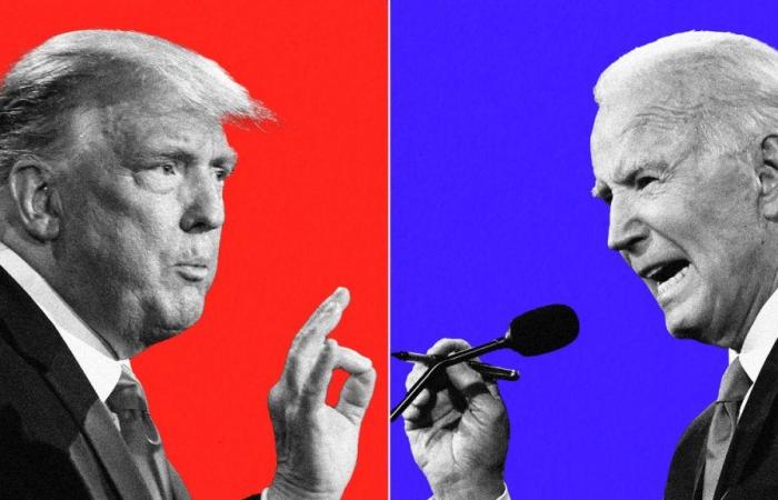 Conspiracy theories about the presidential debate between Trump and Biden flood the internet