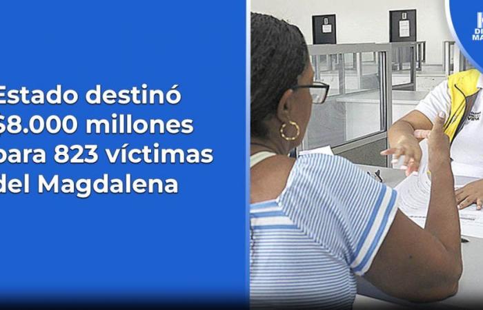 State allocated $8 billion for 823 victims of Magdalena