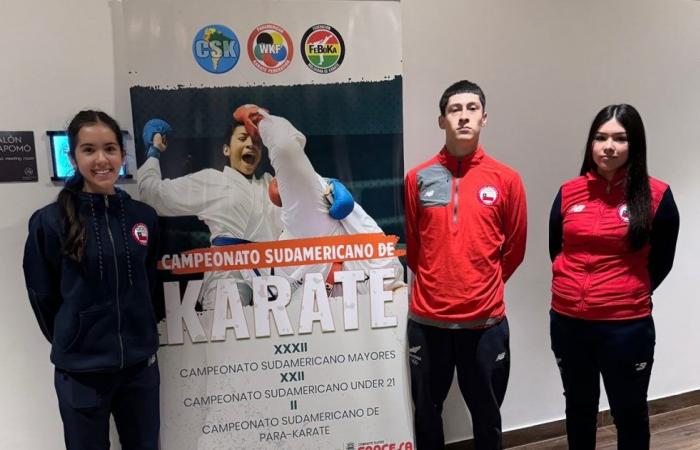 Karatecas del Maule will seek to give their best blows in South American in Bolivia