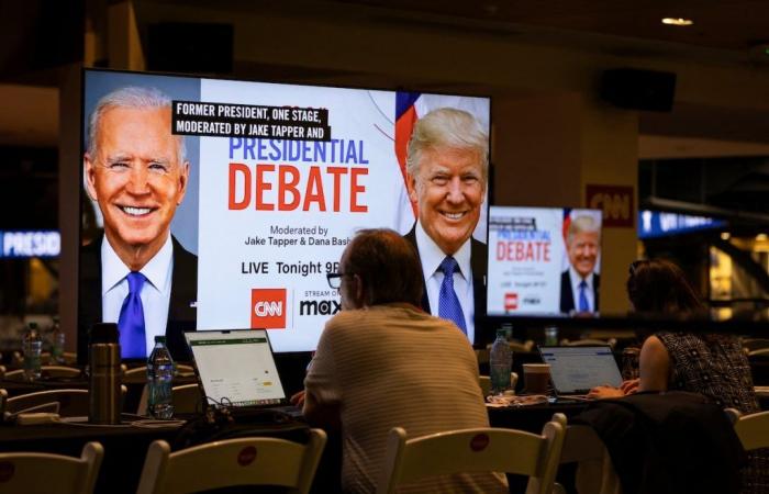 US presidential debate live | Biden and Trump face off in a face-to-face that could decide the election