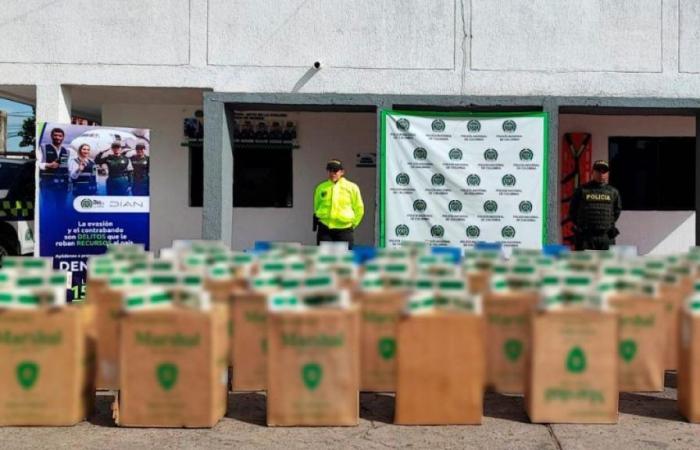 Colombian police deal blow to cigarette and shoe smuggling networks in Cali, Bogotá and La Guajira