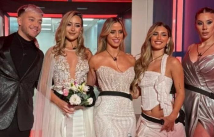 Julieta Poggio recalled an intimate moment of her fictitious wedding in Big Brother