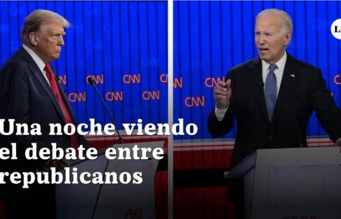 How Trump and Biden arrived in the polls at the crucial presidential debate