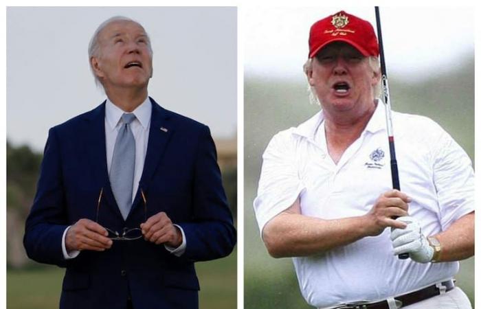 After the golf handicap exchange in the debate, Trump sent a message to Biden: the Democrat’s response