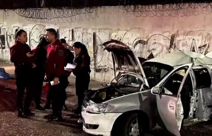 Fatal crash in Mataderos: one dead and two injured
