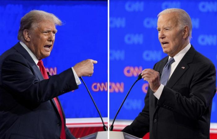 Biden and Trump discuss golf in their presidential debate