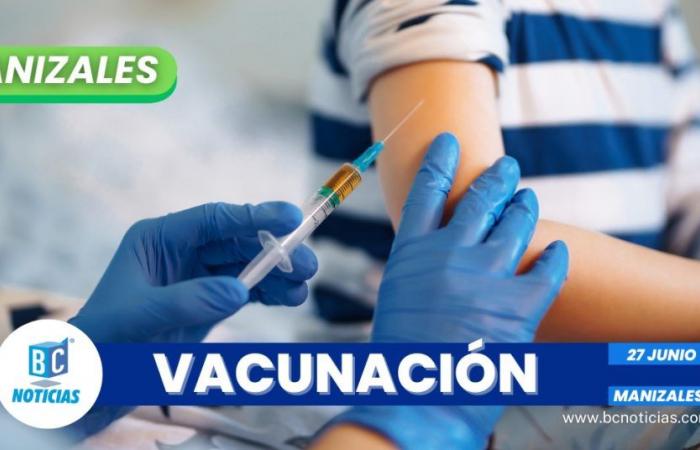This Friday there will be a new vaccination day in Manizales