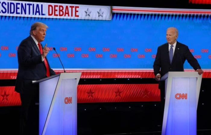 US presidential debate: Biden and Trump clashed over their political differences, but did not take advantage of each other