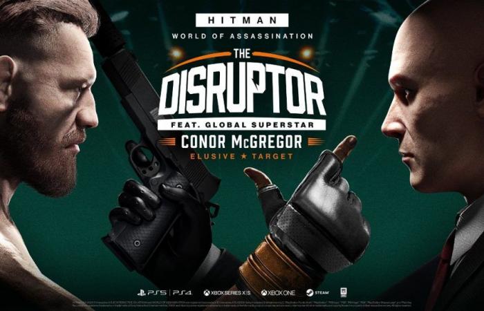 Conor McGregor will be the Elusive Target in the new Hitman mission