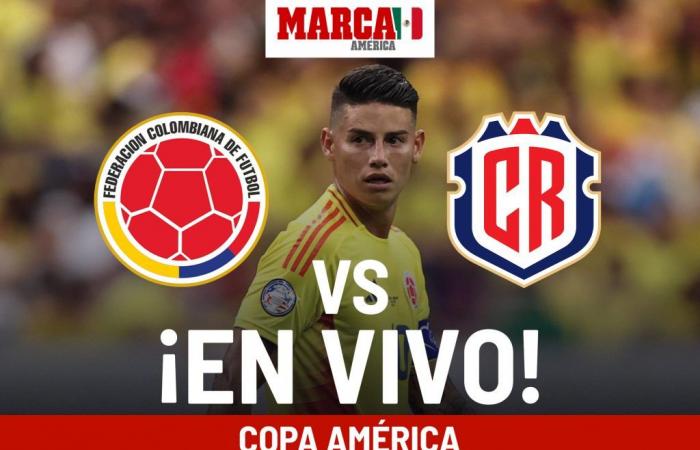 Watch Colombia vs Costa Rica LIVE Online. Match today Copa América 2024