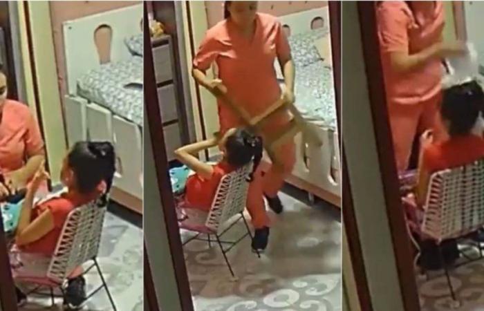 Disabled girl was brutally attacked by a health worker in Santander