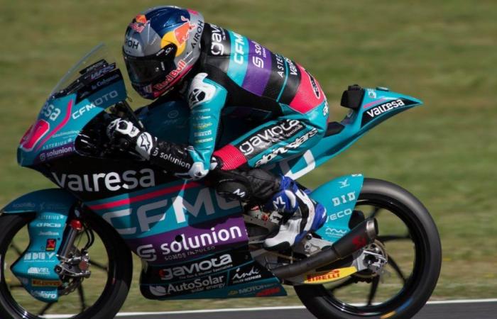 Moto3: David Alonso had a difficult day at Assen
