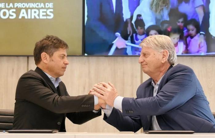 Kicillof and Ziliotto appeared together after the approval of the Ley Bases and stressed that they will deepen their opposition role
