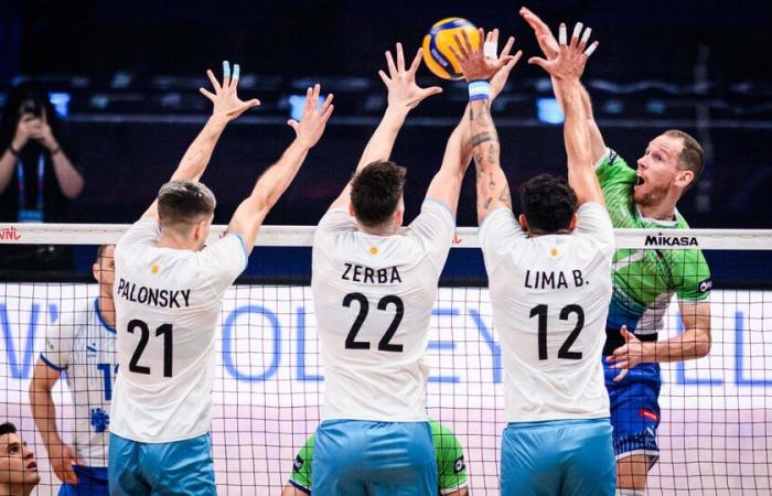 The Argentine volleyball team almost made a surprise against Slovenia | Nations League