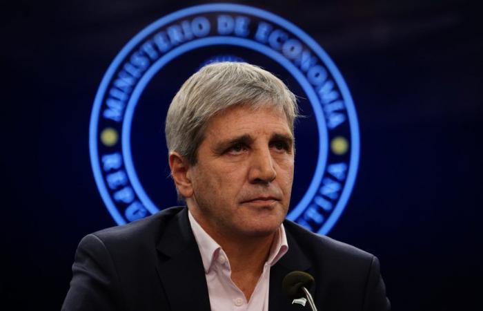 After the approval of the Bases Law, Luis Caputo affirmed that there is no date for the release of the stocks and said that between August and September the PAIS tax will decrease