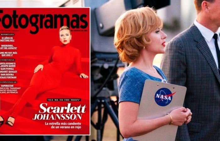 Scarlett Johansson, from NASA publicist in ‘Fly Me to the Moon’ to the new cover of Fotogramas