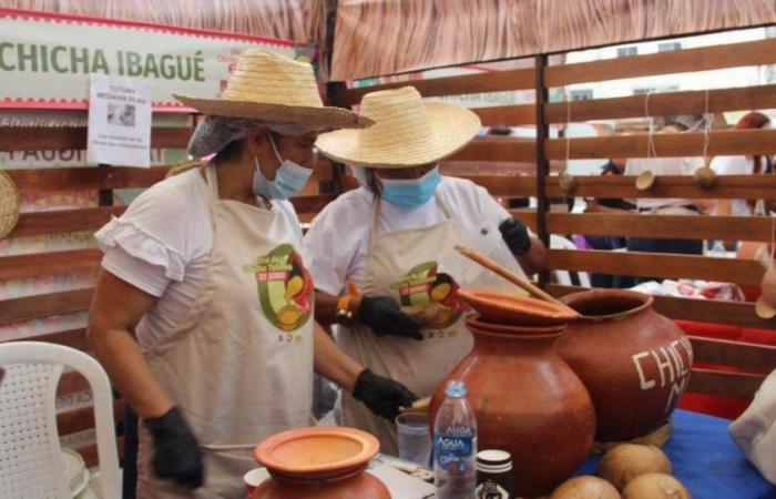 Manuel Murillo Toro Park was filled with flavor with ancestral chicha