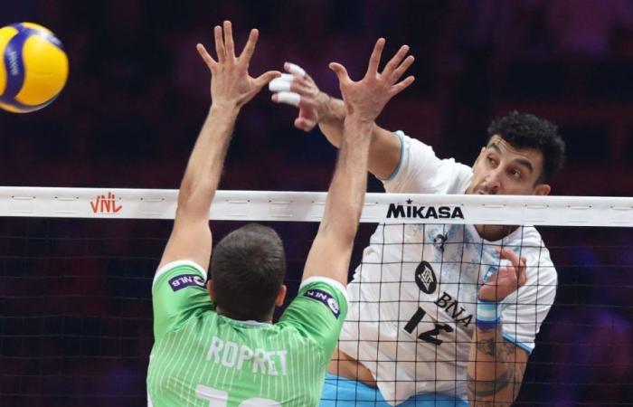 Volleyball: Argentina was very close, but lost to Slovenia