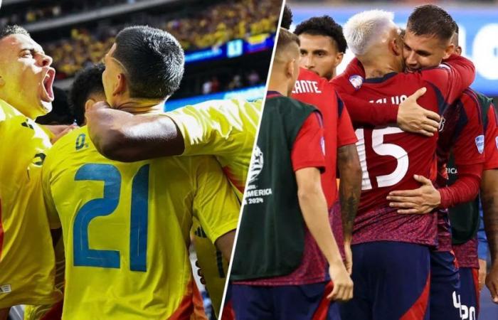 Colombia-Costa Rica, a key match for Brazil’s future in the Copa América: time, TV, formations and how the Group D table is
