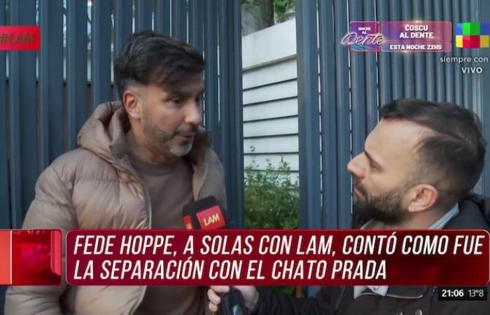 What Lourdes Sánchez said about the fight between Chato Prada and Fede Hoppe