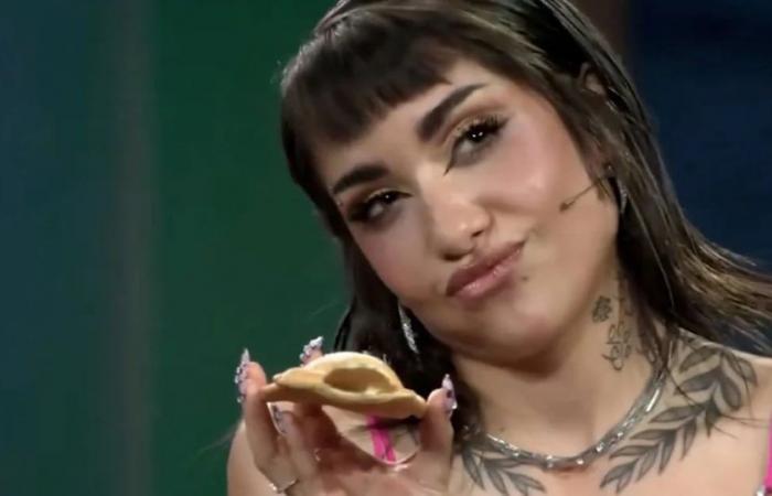 María Becerra cooked fried cakes on Spanish television and surprised everyone: “I am the queen”