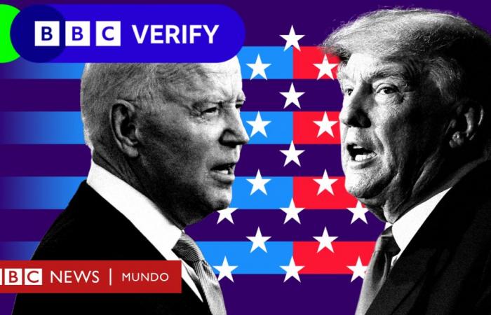 Trump vs Biden: 8 falsehoods and inconsistencies in the US presidential debate verified by the BBC