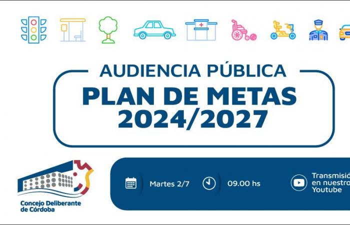 Public Hearing – Deliberative Council of Córdoba