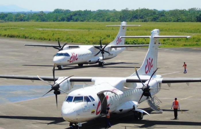 The Clic airline will have up to four daily flights with routes between Manizales
