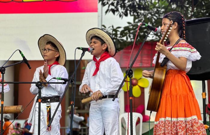 resounding success in the Rajaleñas Children’s meeting, during the San Pedro Festival in Huila