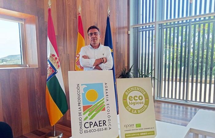 Javier Allo, elected new president of the Council of Organic Agricultural Production of La Rioja