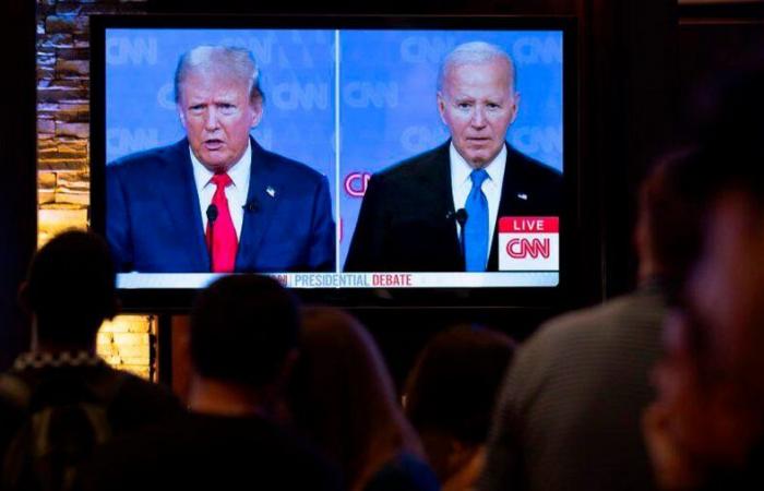 Was Donald Trump the winner of the debate against Joe Biden?