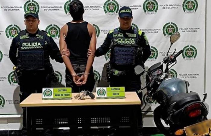 Son of former soccer player Iván René Valenciano was captured for millionaire robbery in Medellín