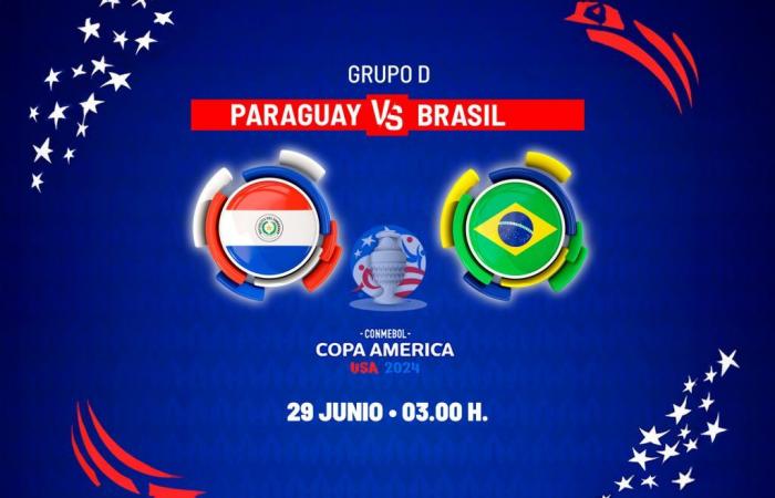 Copa America 2024: Paraguay – Brazil, live: Copa America 2024, live