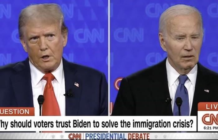 Trump debate: Relentless attacks on Biden, lies and dubious accusations