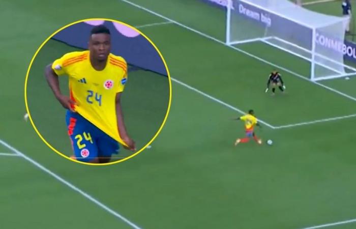 [Video] Córdoba responded to Lorenzo and scored the third for Colombia