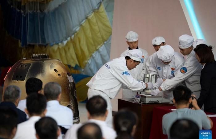 China’s Chang’e-6 Mission collects 1,935.3 grams of samples from the far side of the Moon