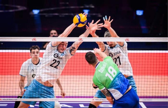 Argentina was close to beating Slovenia, wasted a match point and was out